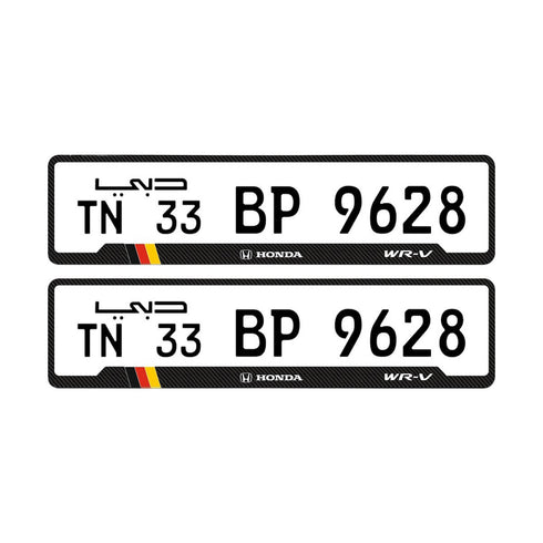 Car Gel Number Plate  | Modified Online Store